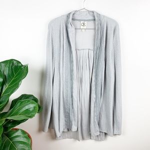 Anthropologie One September Perth Open Cardigan L